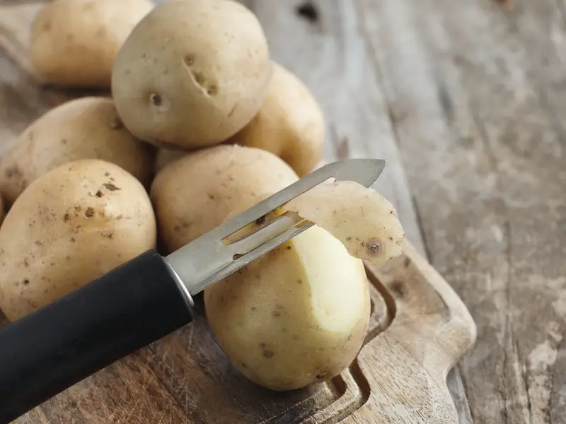 Descascador de batatas