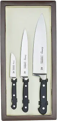 Jogo de três facas tramontina - lista de utensílios para cozinha