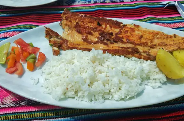 Trufa no lago Titicaca - experiência gastronômica blog Explorandar