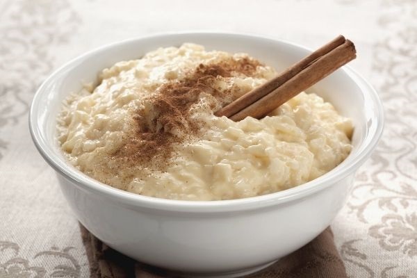 Arroz doce na panela de pressão elétrica
