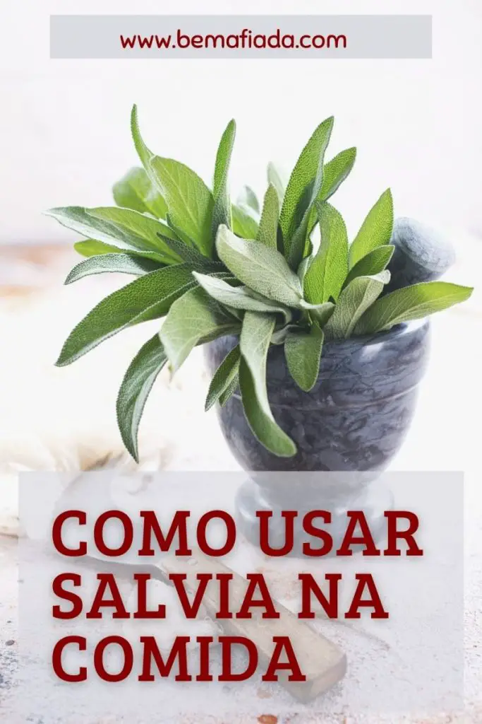 Como usar sálvia na comida