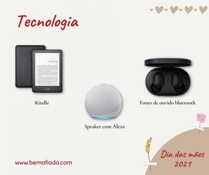 Dicas de presentes para mães ligadas em tecnologia