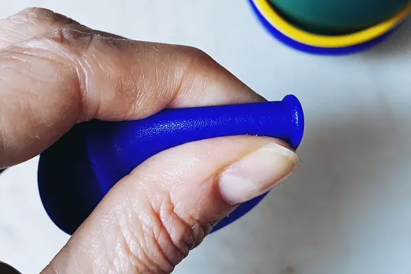 Teste de silicone para saber se a forma é feita de 100% silicone