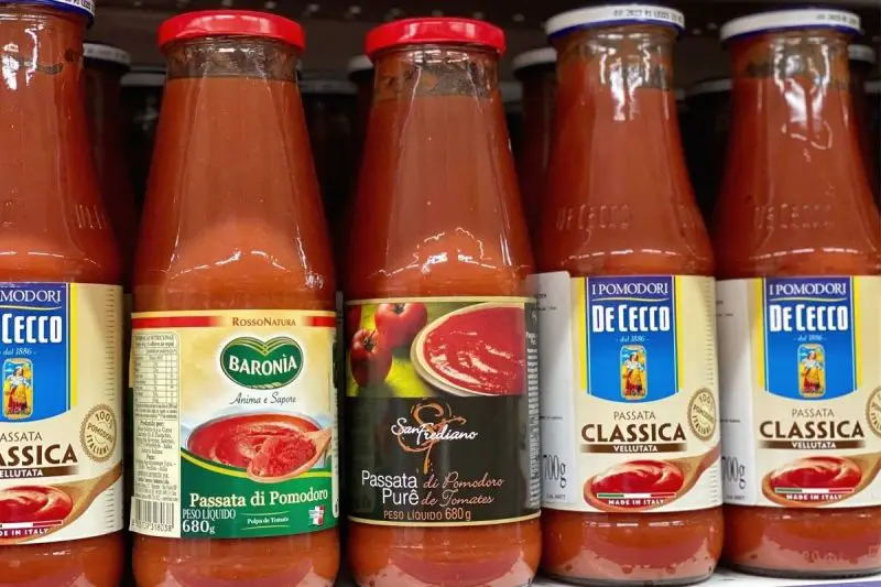 Passata de tomate: algumas marcas