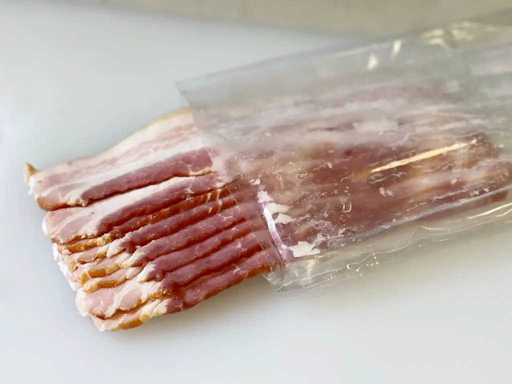 Bacon em fatias