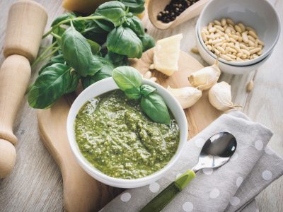 Molho pesto e seus ingredientes